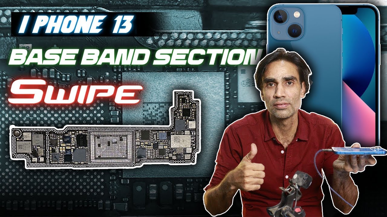 iPhone 13 Base band section swipe #iphonerepair #mobilereparing