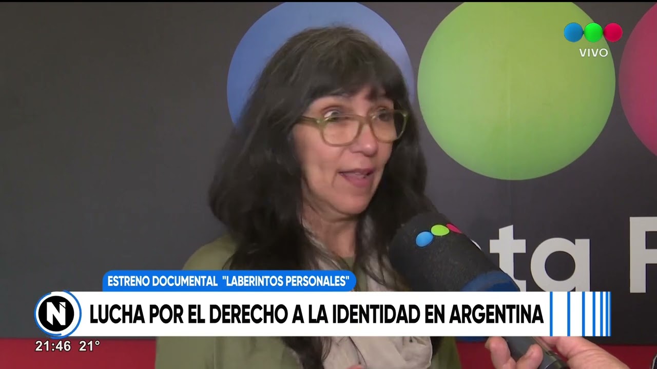 ESTRENO DOCUMENTAL "LABERINTOS PERSONALES" - Telefe Santa Fe