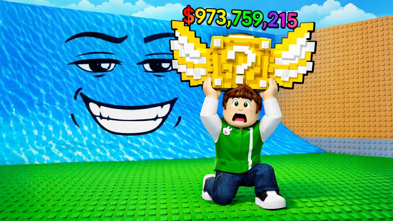 روبلوكس : تسونامي الحظ لعبة roblox !! 😱🍀