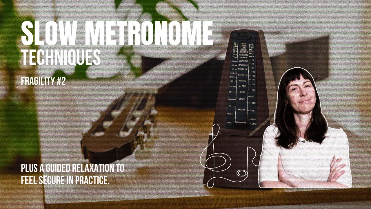 Play slower, play better: slow metronome exercises and guided relaxation for musicians and singers