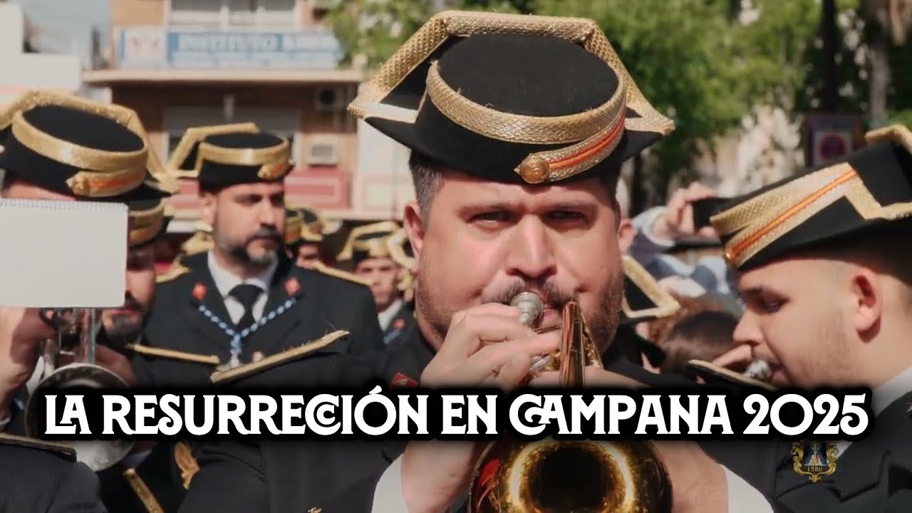 [4K] LA RESURRECCIÓN EN CAMPANA 2025 | Virgen de los Reyes | Bajo Palio Caridad