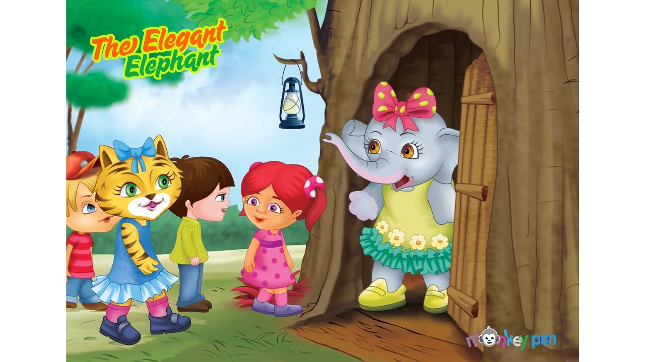 THE ELEGANT ELEPHANT | Kids Moral Stories | Animated Videos | Bedtime Stories for Children