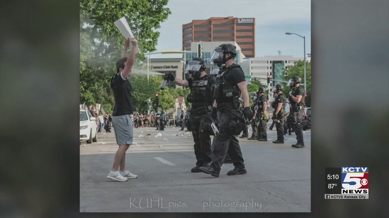 Kansas City photographer documents scenes of unrest at protests