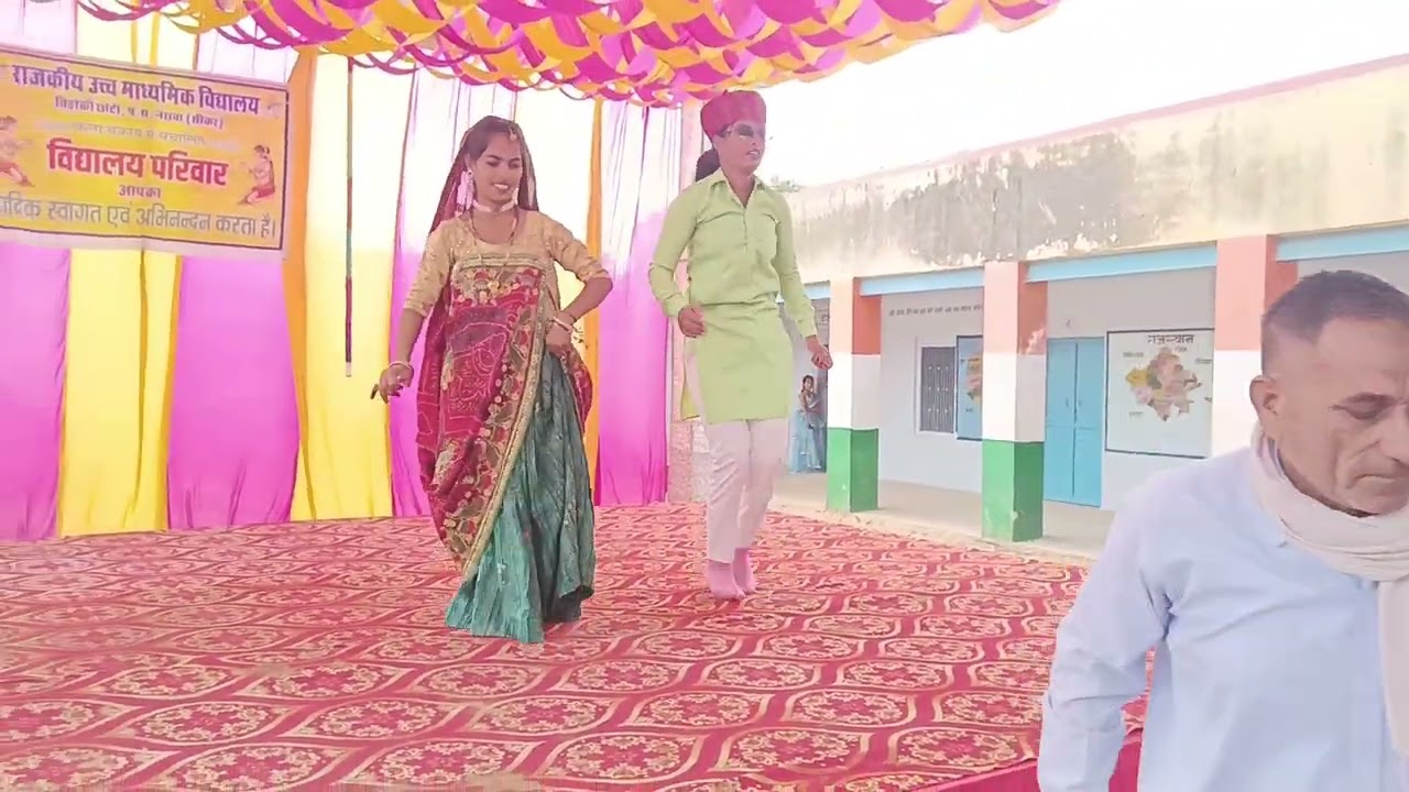 गाज्यो गाज्यो जेठ आषाढ़ कंवर तेजा रे@नृत्य विद्यालय कार्यक्रम 