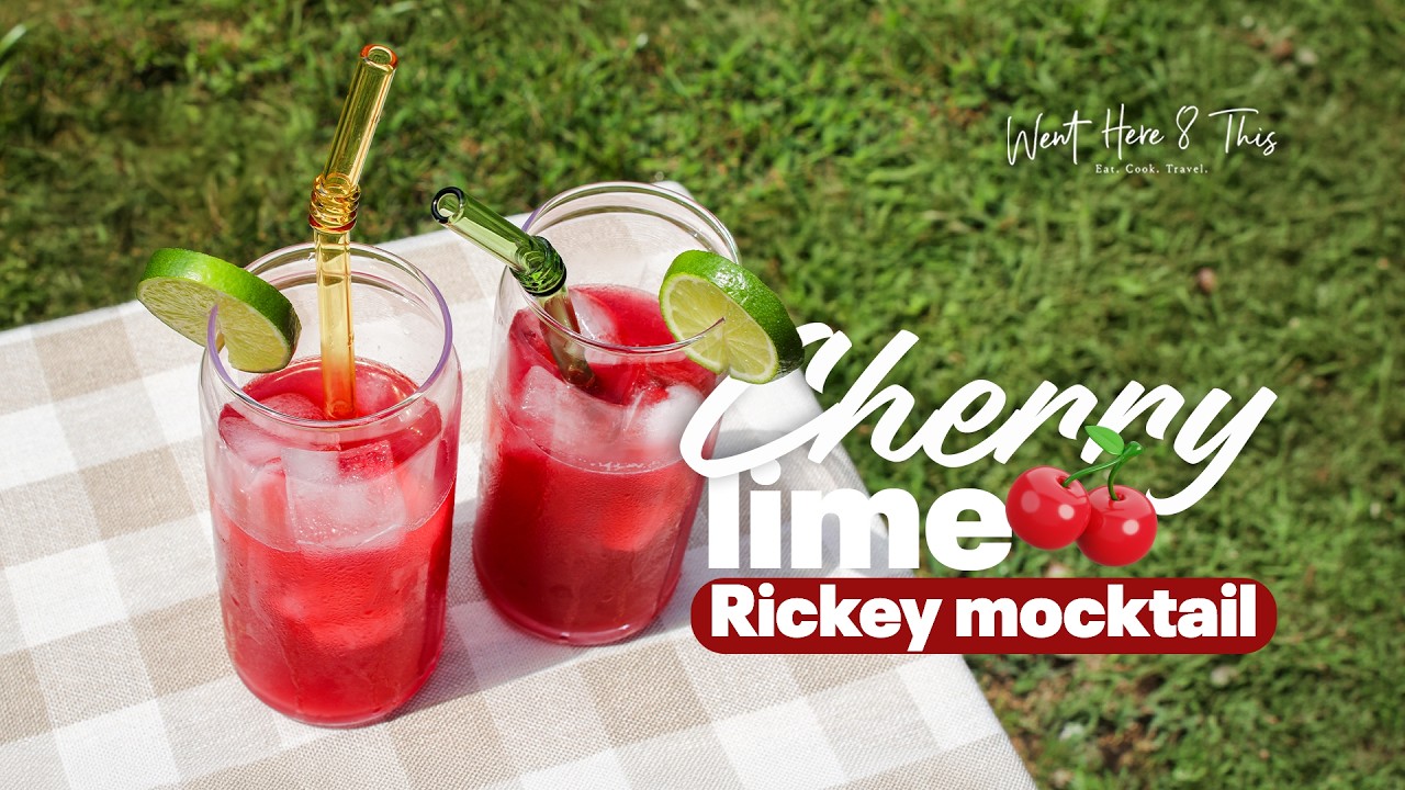 CHERRY LIME RICKEY MOCKTAIL