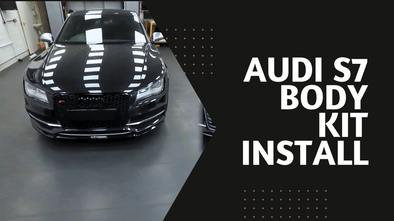 Audi S7 Maxton Design Bodykit and Grill swap