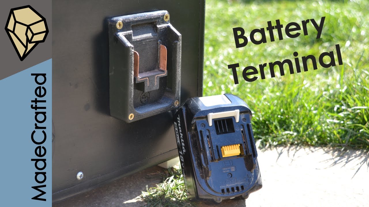 How To Make A Makita Power Tool Battery Terminal
