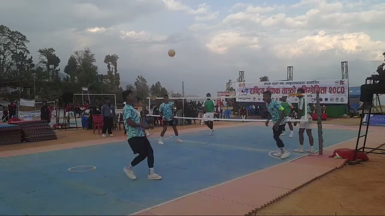 Army vs Gandaki MENS Regu Sepak Takraw