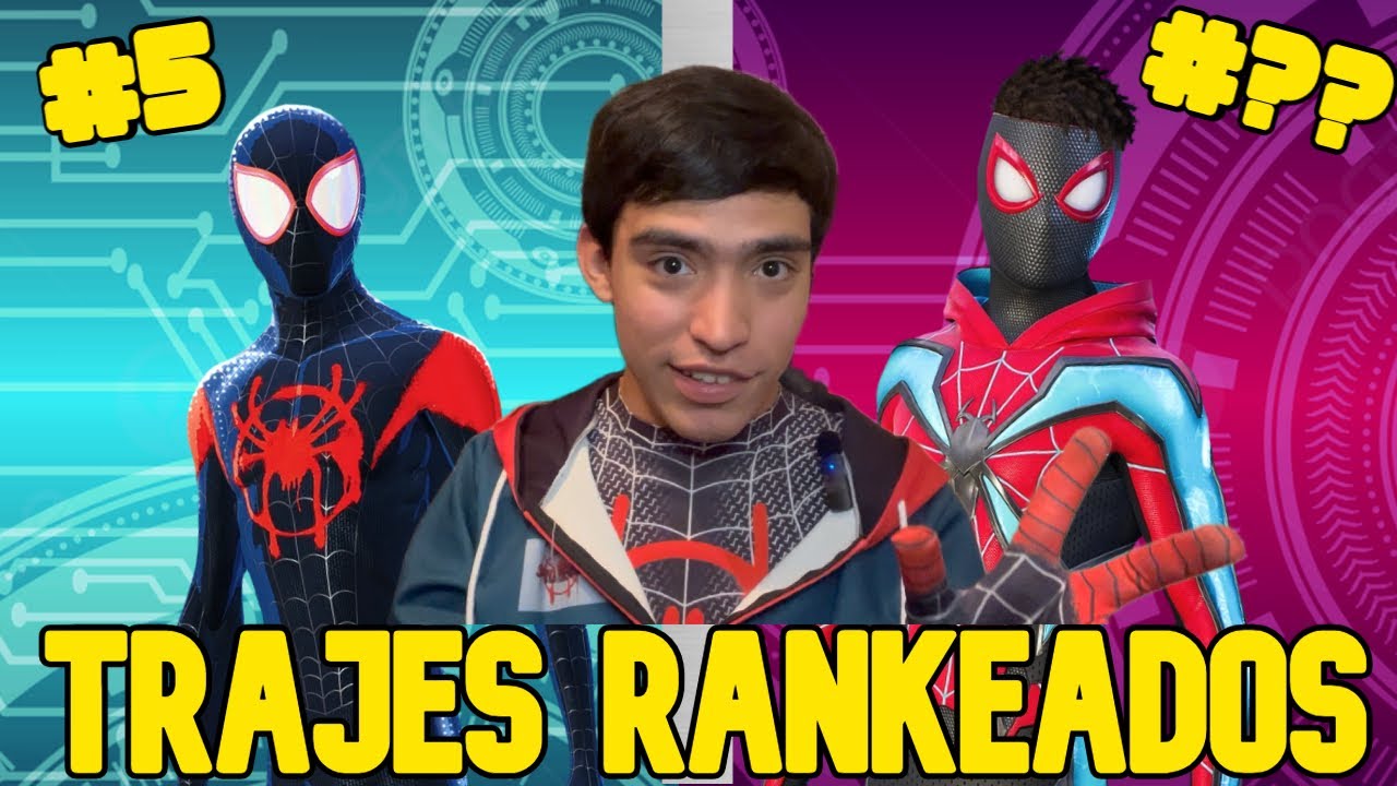 TODOS LOS TRAJES DE SPIDER-MAN (MILES MORALES) RANKEADOS | Marvel’s Spider-Man 2