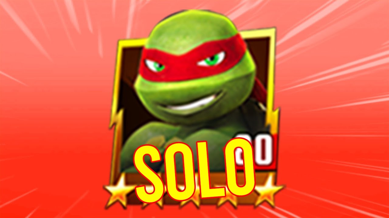 TMNT Legends Super Strong Raphael Nick Solo
