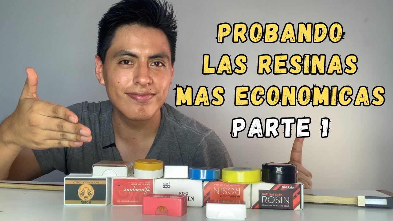 Probando las Resinas MAS ECONOMICAS para Violín🎻❌No Recomiendo - Parte 1