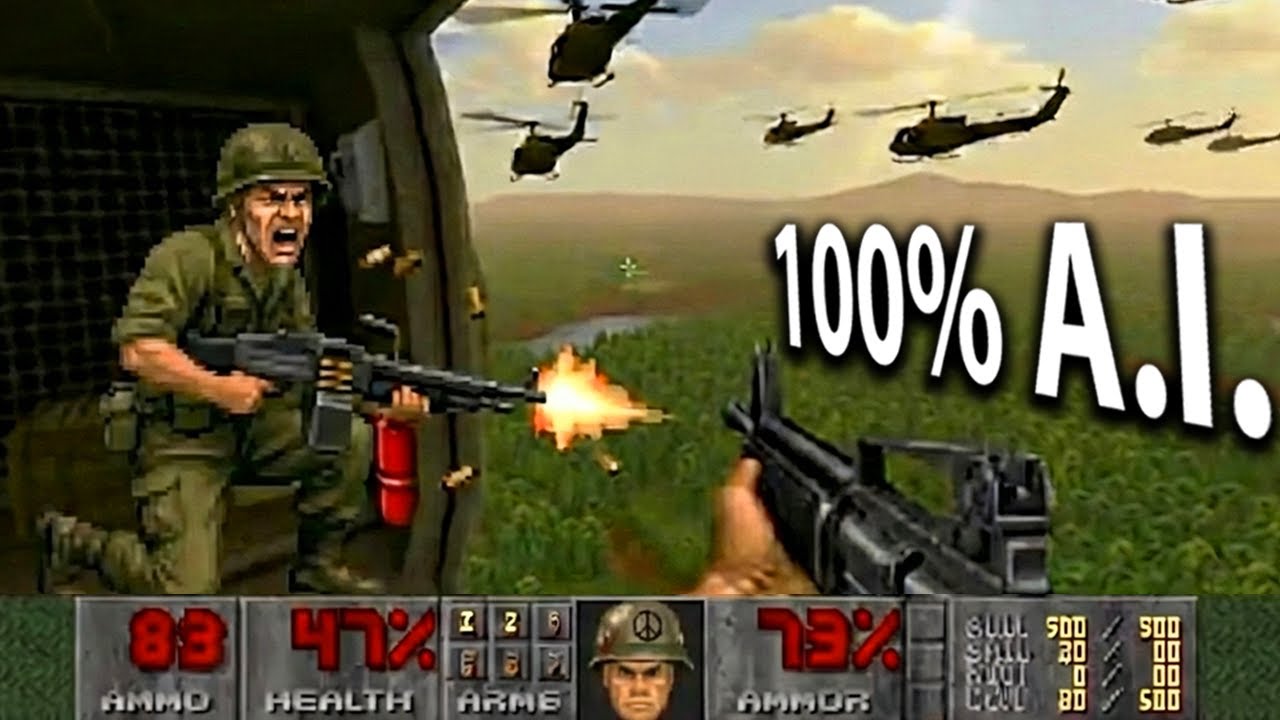 History of Vietnam as a Doom Game (A.I. Video)