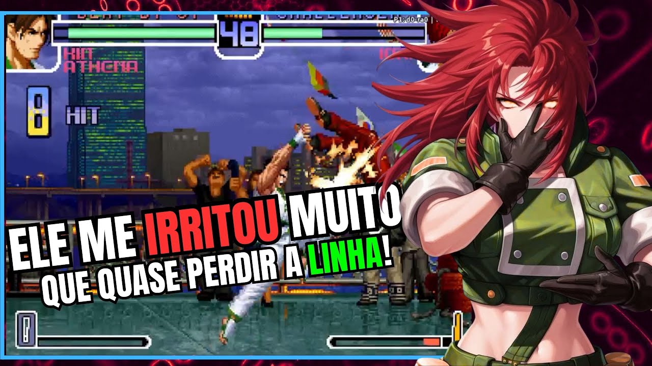 KOF 2002 ELE ME IRRITOU TANTO COM ESSE JOGO PARADO QUE EU QUASE PERDIR A LINHA DE TANTA RAIVA!