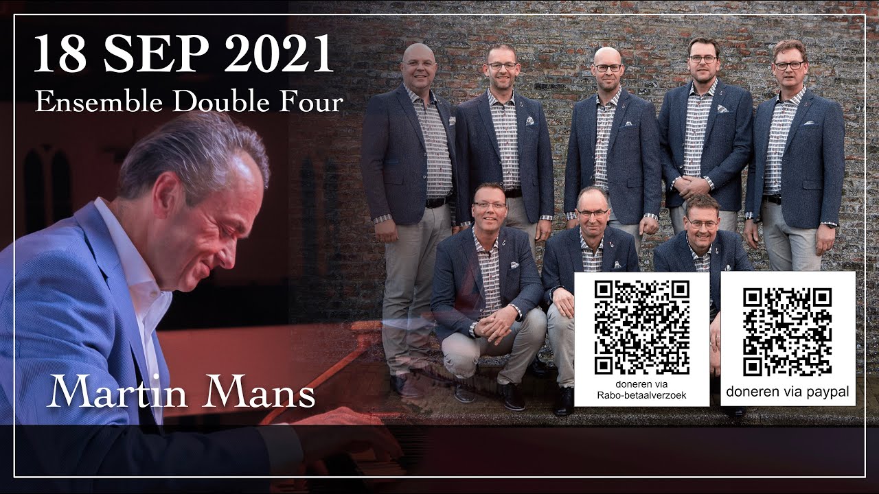 Martin Mans en Ensemble Double Four