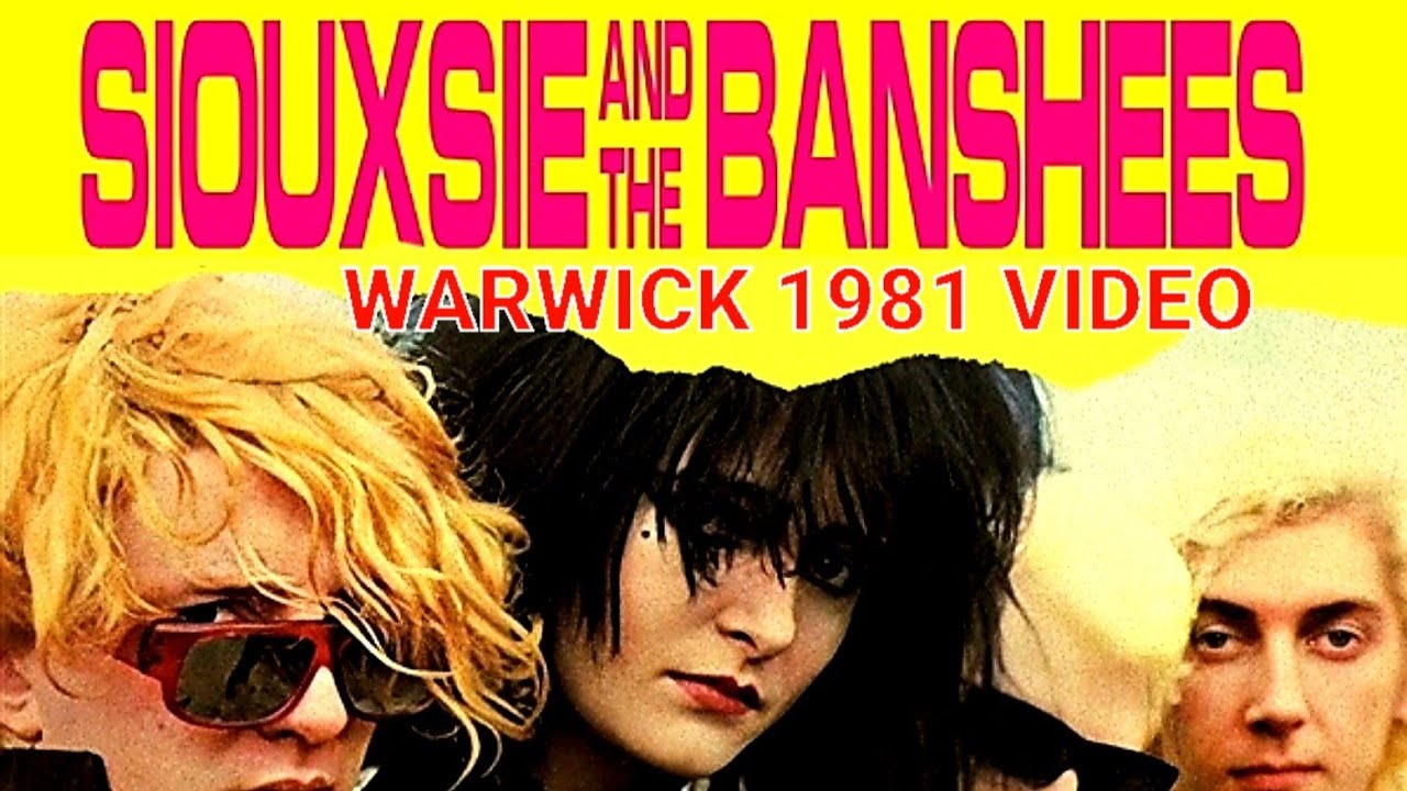 Siouxsie And The Banshees - University Of Warwick, Coventry, UK, 9 mar 1981 VIDEO LIVE CONCERT