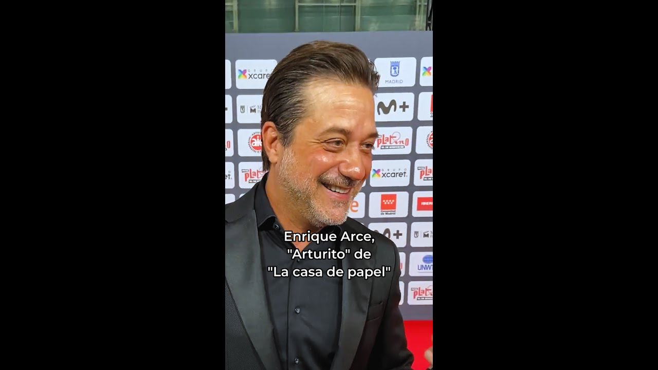 ENRIQUE ARCE, "Arturito" en LA CASA DE PAPEL, habló de su nuevo proyecto  🤩🎬