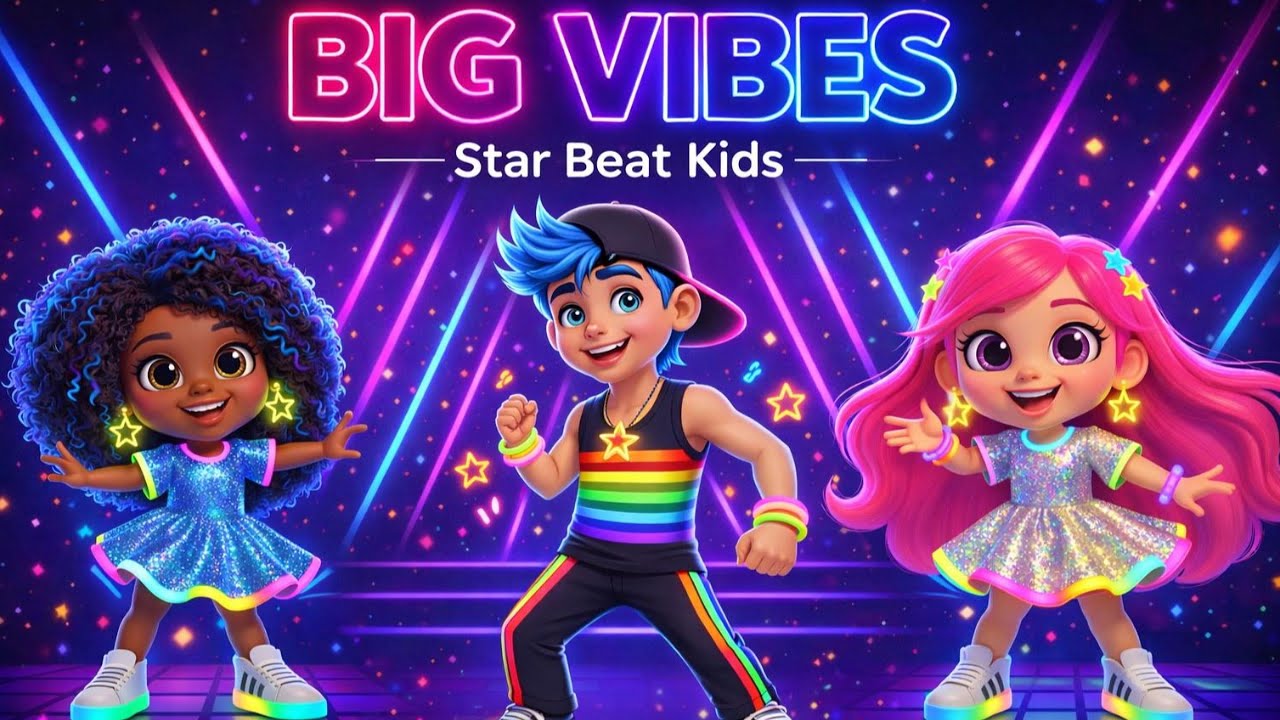 BIG VIBES (Kids Dance Pop) 🎵 | Star Beat Kids