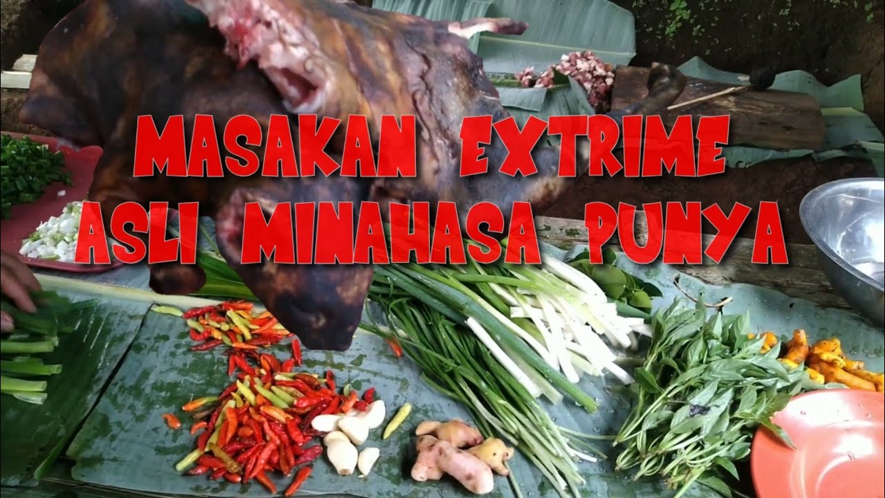 Masakan ekstrim Minahasa#masakanenak #masakanindonesia #masakanrumahan #masakansederhana