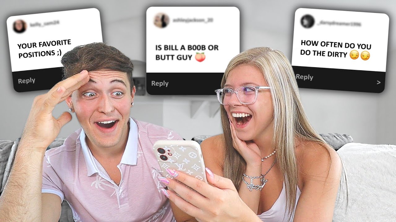 Asking My Boyfriend **JUICY** Questions Girls Are Too Afraid to Ask!