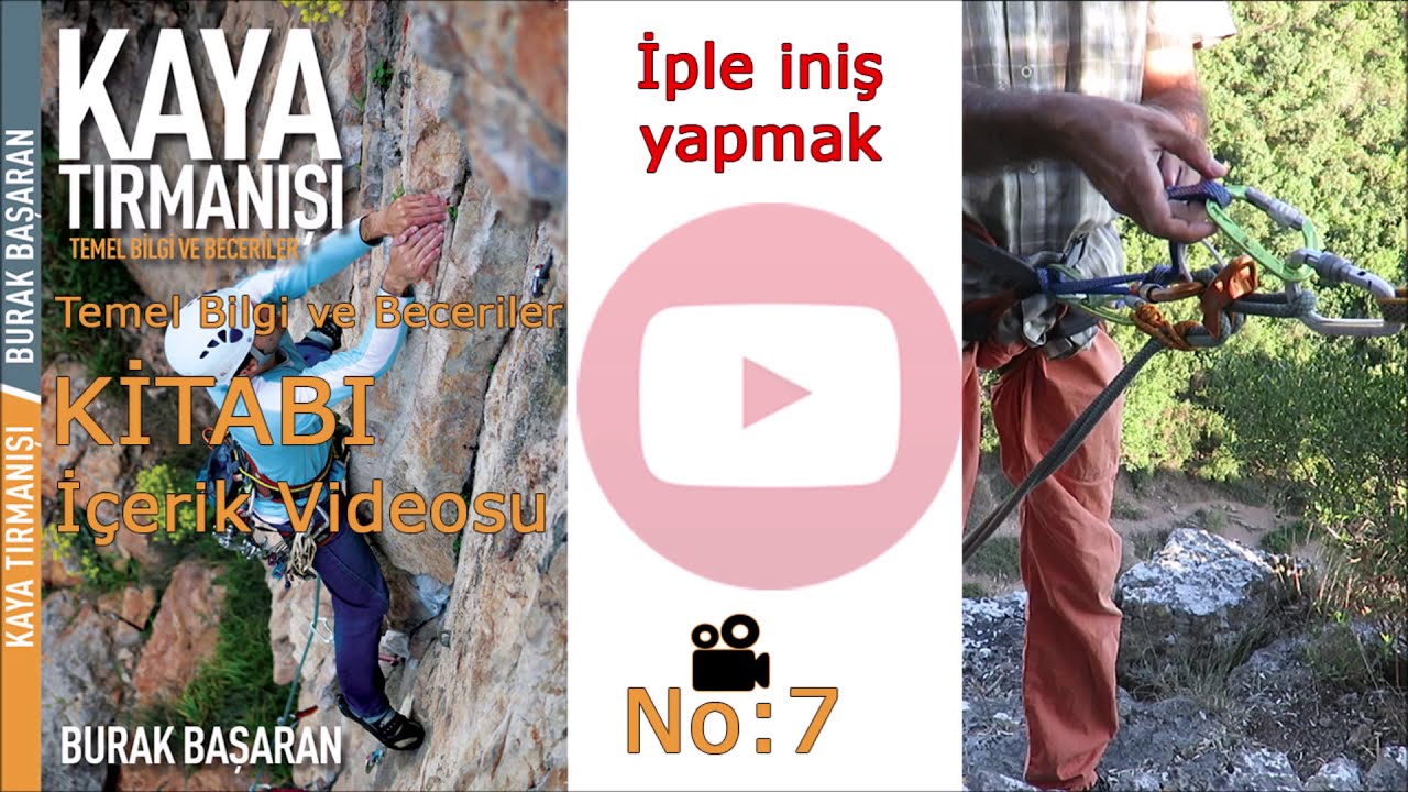 7: Kaya Tırmanışı : İple iniş nasıl yapılır?