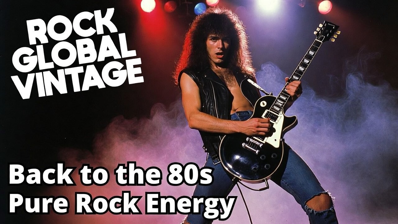 Best Rock Global Vintage 🤘 Back to the 80s 🎸 Pure Rock Energy