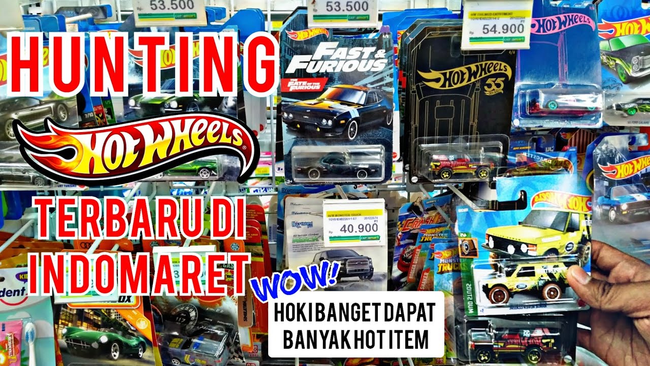 HUNTING HOT WHEELS TERBARU DI INDOMARET SAAT RESTOCK | HOKI DAPAT BANYAK HOT ITEM‼️| KDT #23