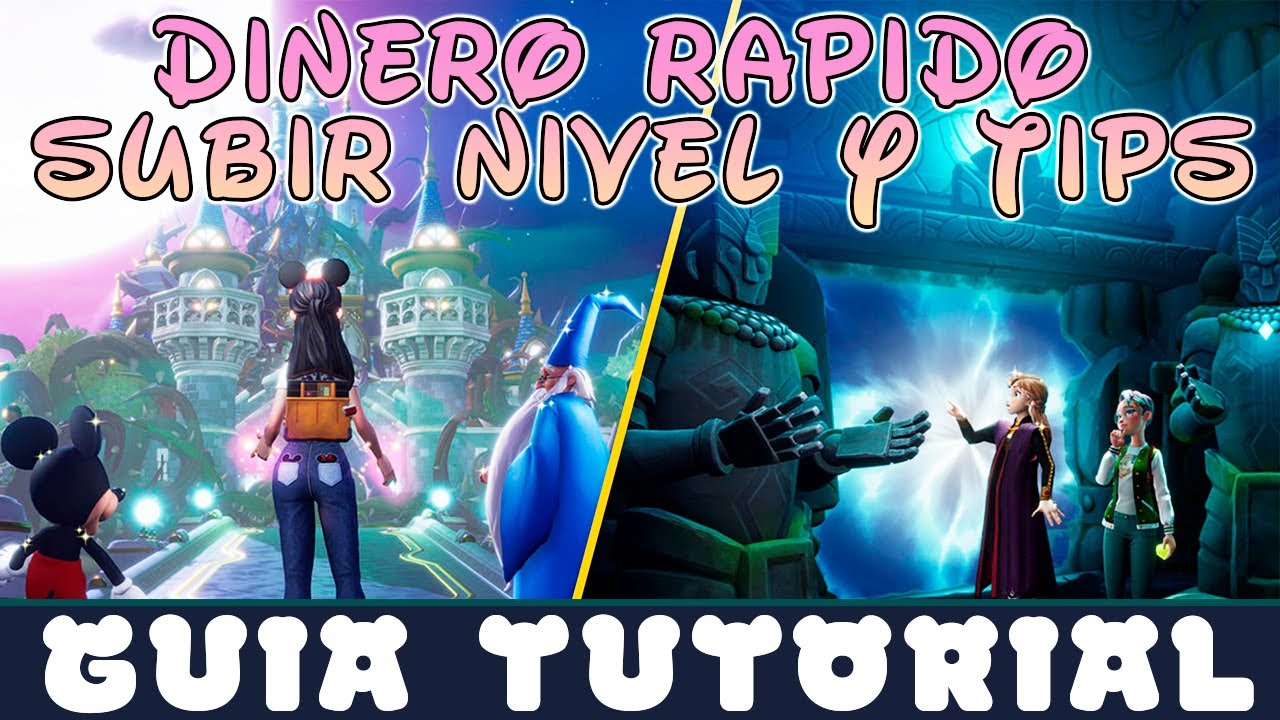 ✨Como conseguir dinero R&Aacute;PIDO! SUBIR de NIVEL! GU&Iacute;A TUTORIAL Disney Dreamlight Valley en Espa&ntilde;ol!