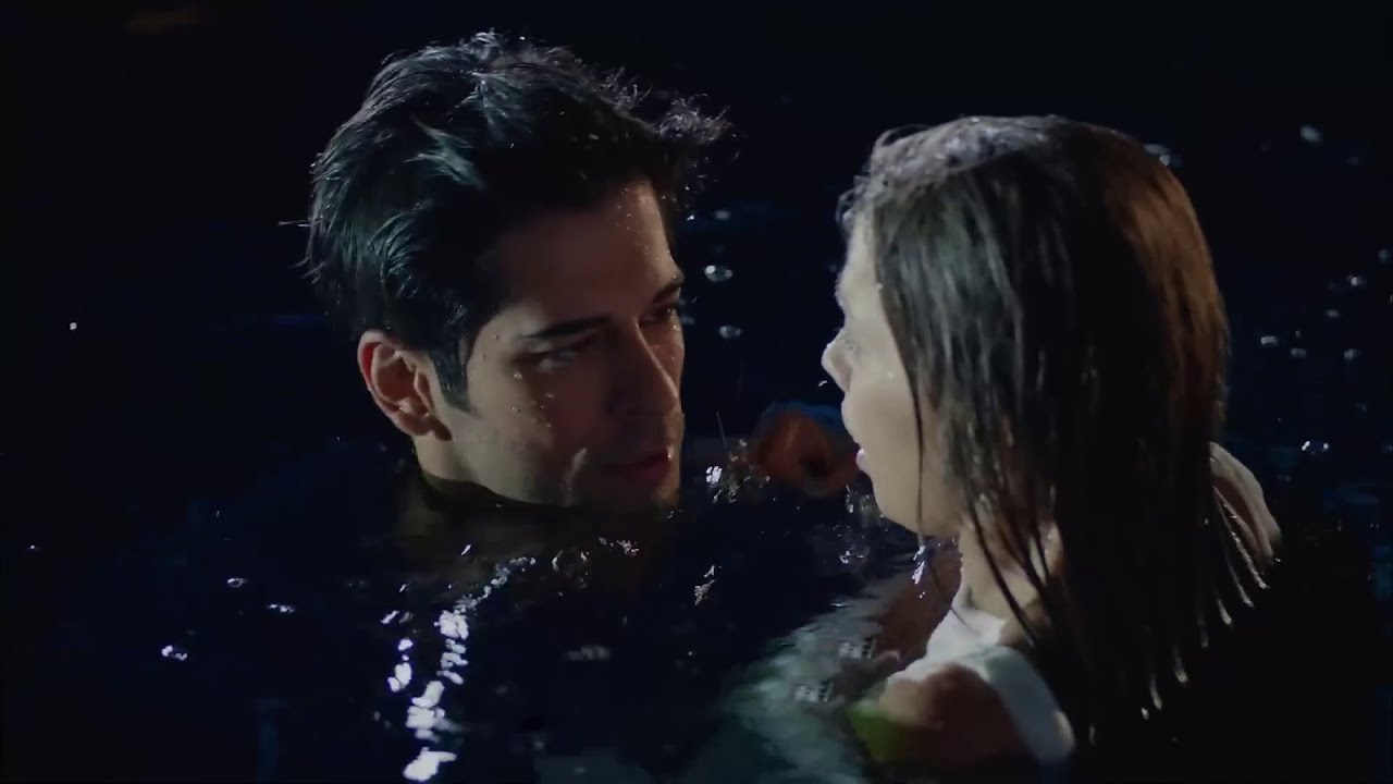 Romantic Rescue Scene in Endless Love  Kemal Saves Nihan from Drowning