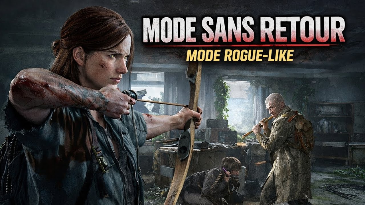 Je test le mode sans retour sur the last of us 2 ( une dinguerie )