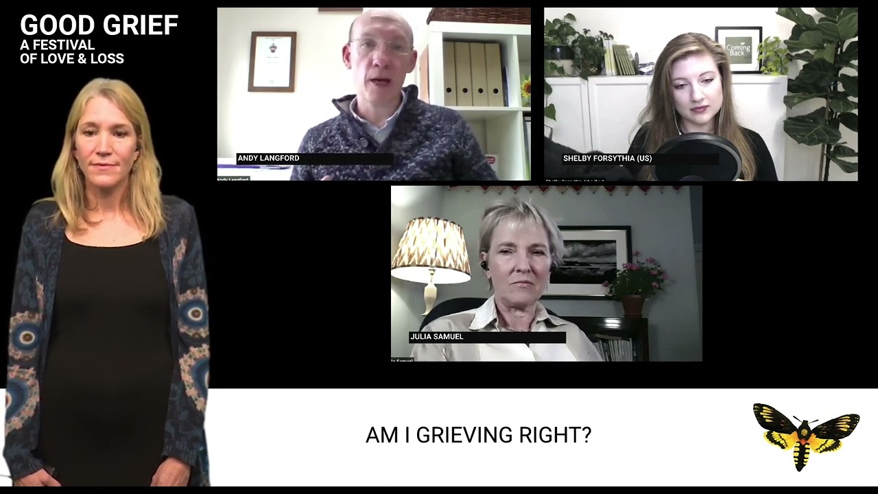 Andy Langford from Cruse on when to seek support for grief