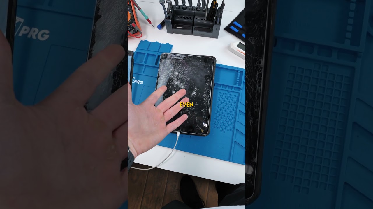 This iPad Fell Off a Moving Truck.. #Shorts