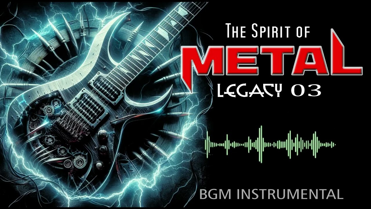 Metal Legacy Vol 03 – Heavy Riffs for Focus | Instrumental BGM