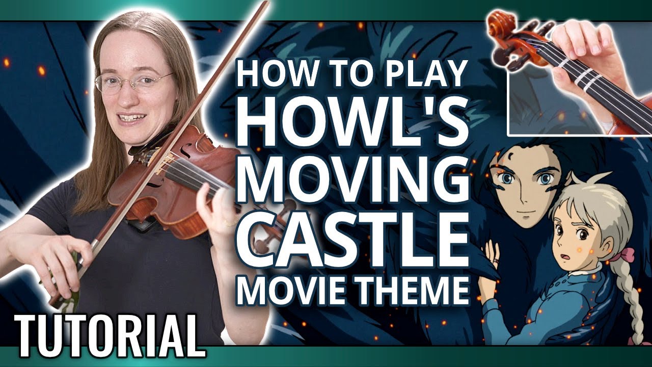 How to Play Howl's Moving Castle - Merry Go Round of Life | Violin Tutorial
