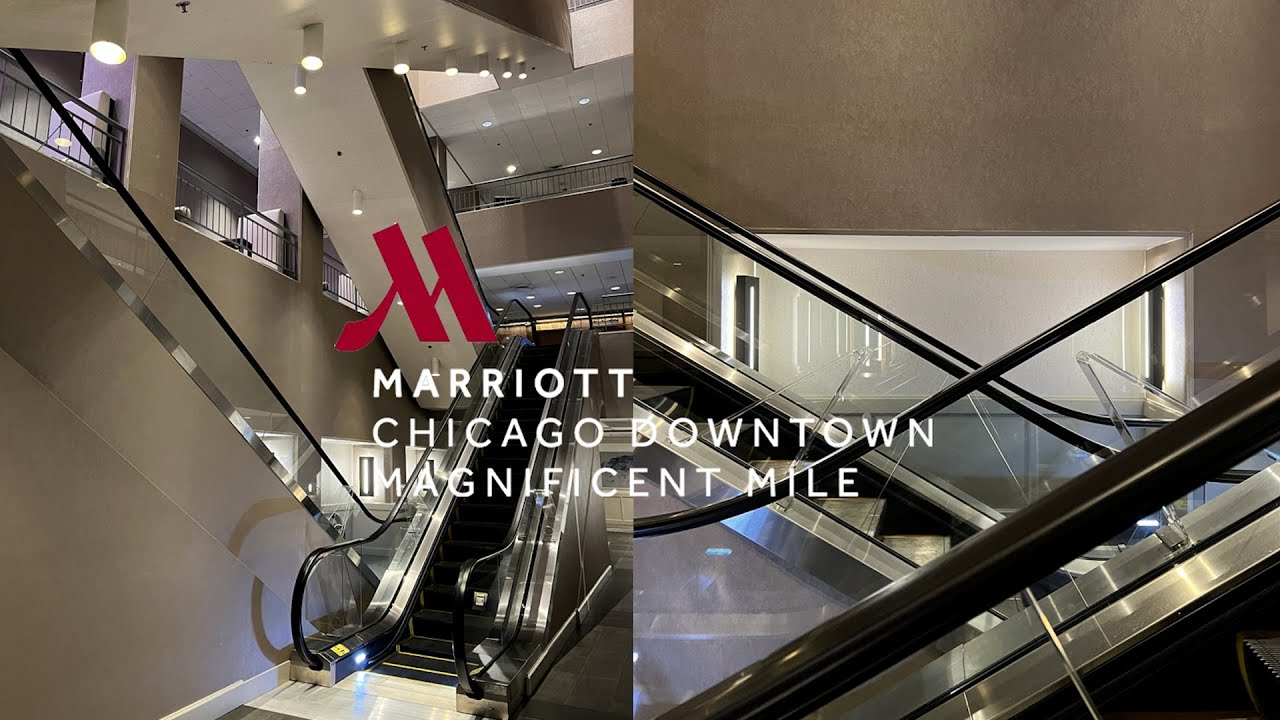 KONE Double-File Conference Center Escalators - Marriott Magnificent Mile - Chicago, IL