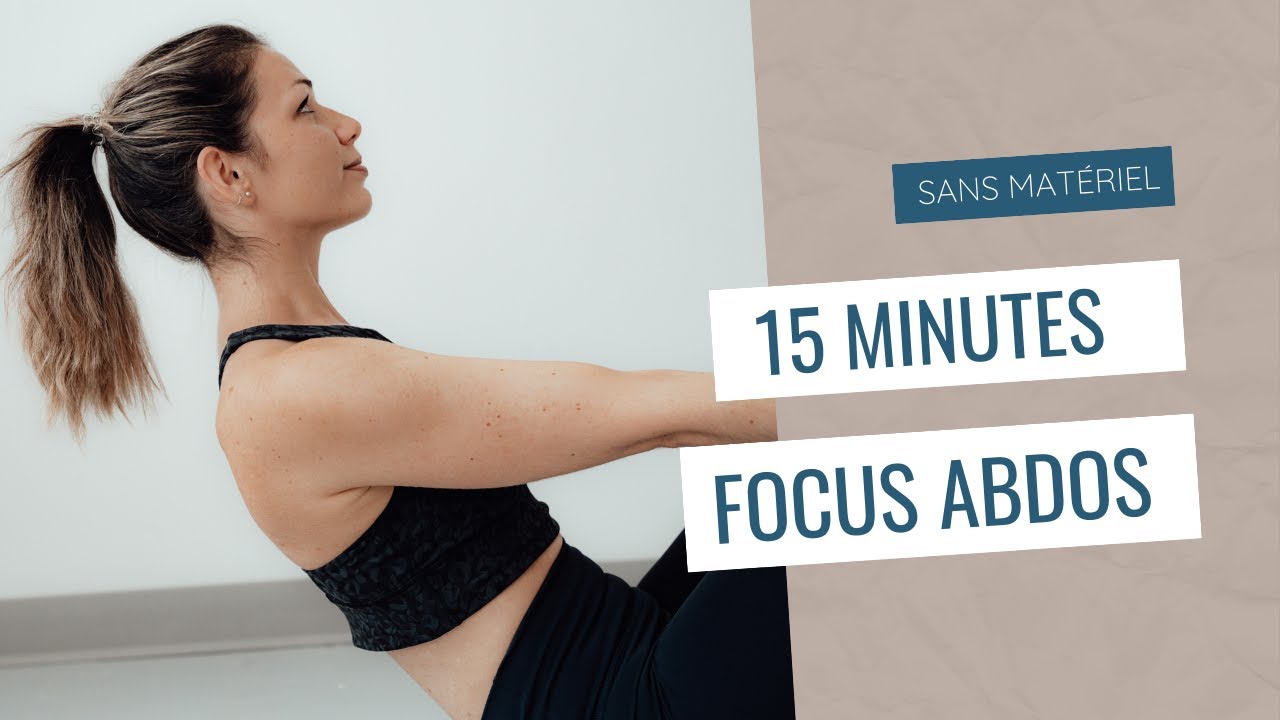 Pilates 100% abdos | 15MIN | sans matériel