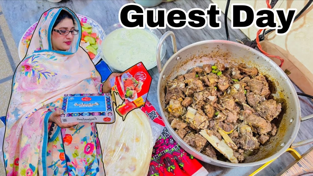 Aj aia Guest 🙃 | Khany mein kia kia Pakaya 😋 | Vlog By @My-Lifestyle-786 