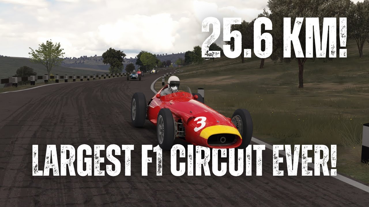 Pescara Circuit - The Longest F1 Circuit!