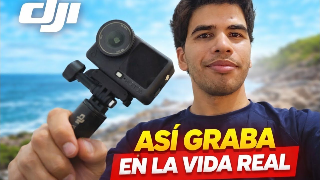 Probé la Osmo Action 6… mira cómo graba