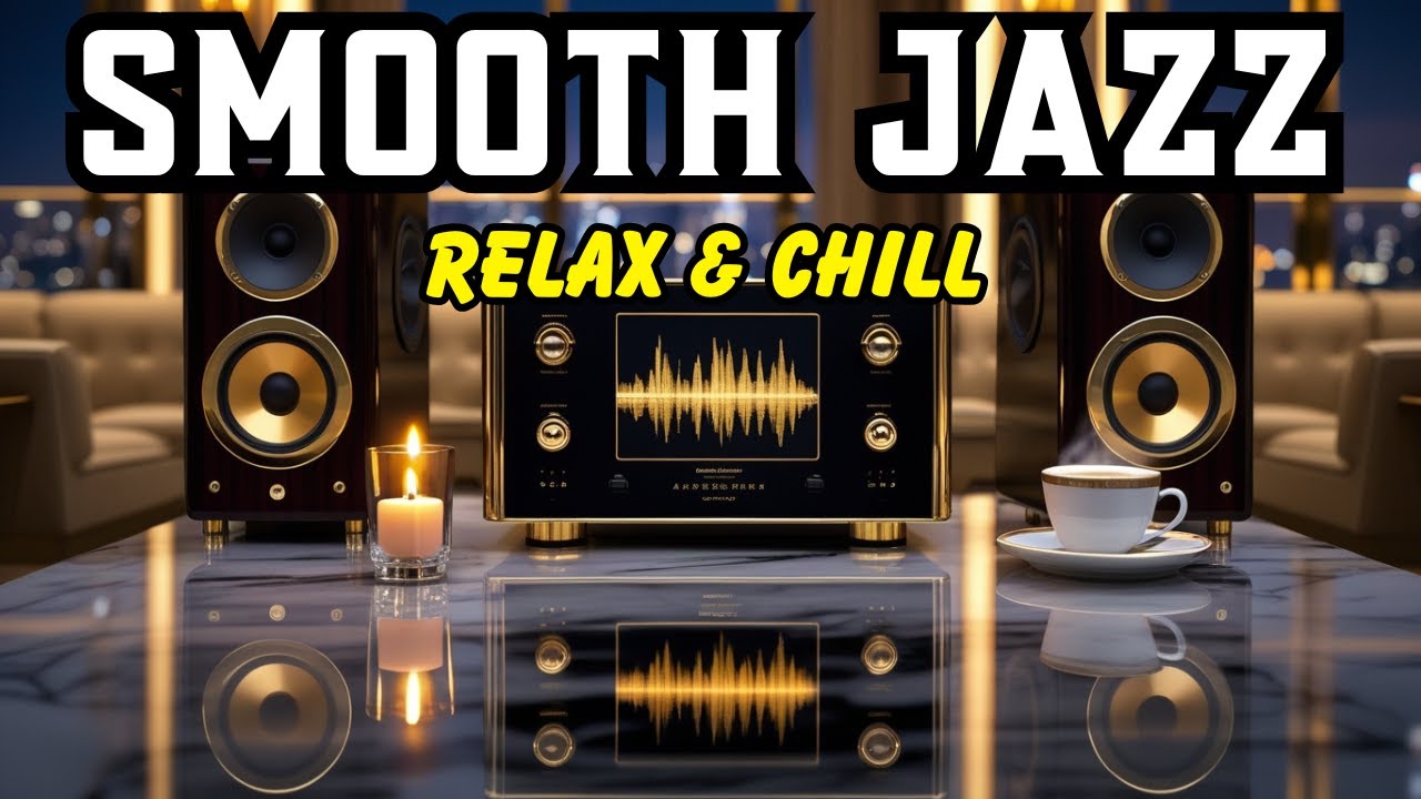 Smooth Jazz & Soul R&B instrumental – Smooth Sax & Guitar Melodies for Peaceful & Relaxing Nights