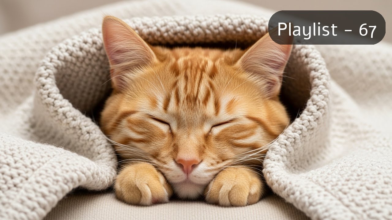 [Track - 67] Relaxing Piano Music with Cozy Cat Vibes