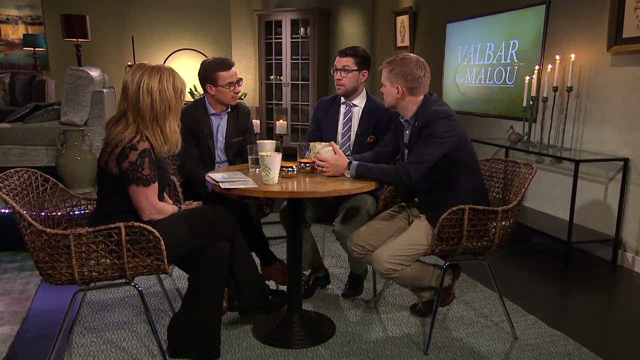 Hur tacklar partierna nutidens utmaningar? - Malou Efter tio (TV4)