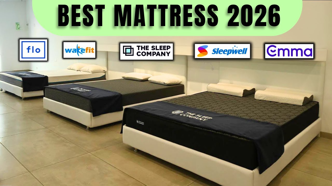 Best Mattress For Back Pain | Wakefit Mattress | Emma Mattress | Sleepwell Mattress 2025