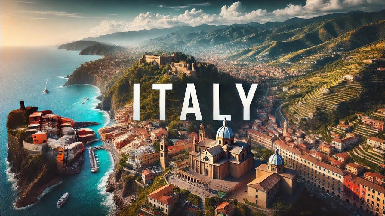 Italy from the sky &ndash; A Soothing Aerial Journey 🇮🇹