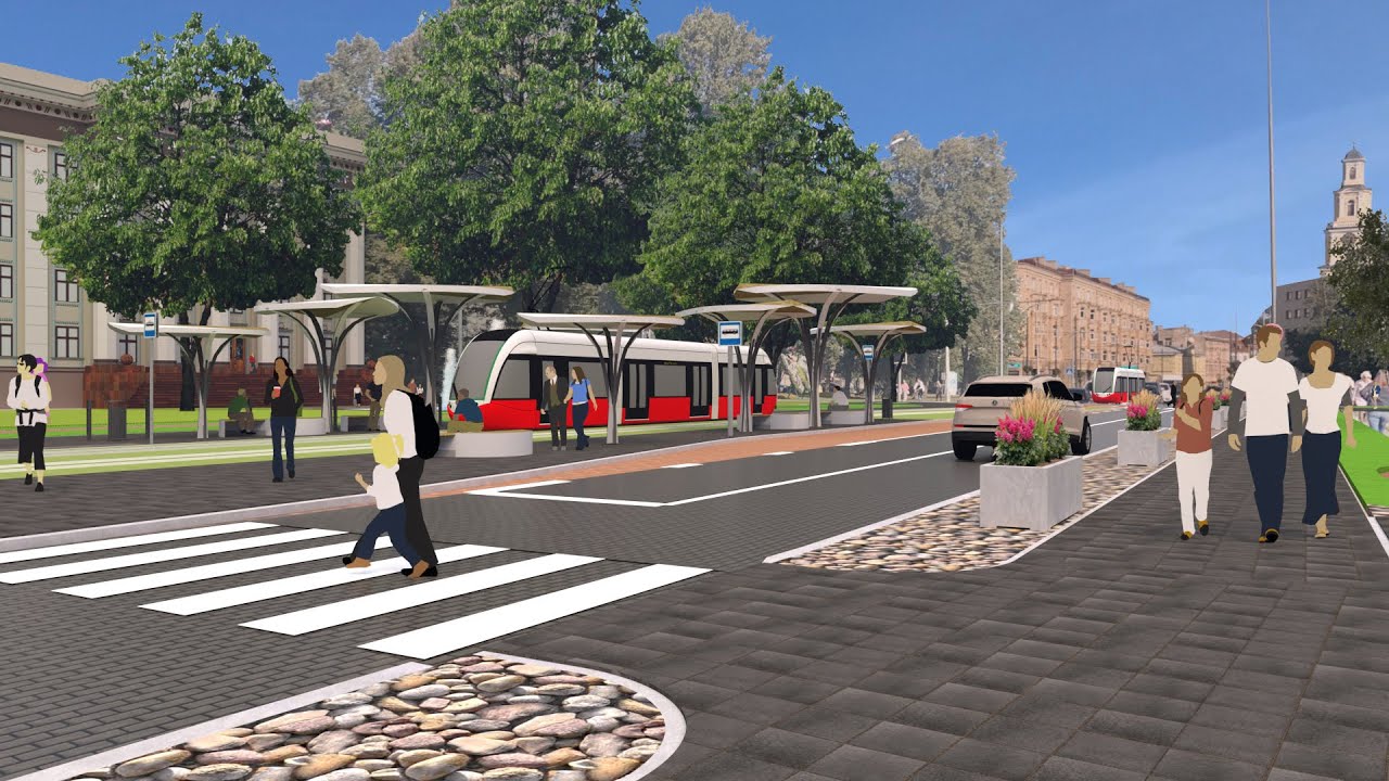 Liepājas centrs nākotnē būs zaļāks un gājējiem draudzīgāks