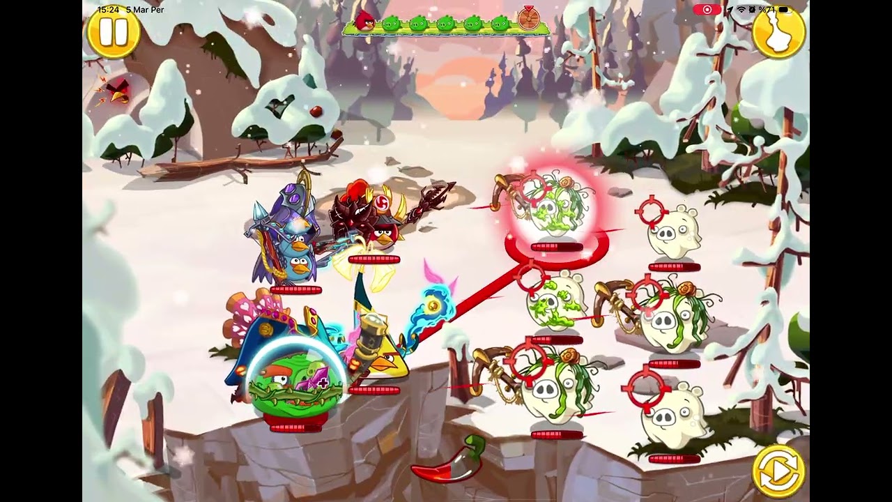 HARDEST CAVE EVER! Angry Birds Epic 🌟All Stars🌟 Cave 28 Part 1
