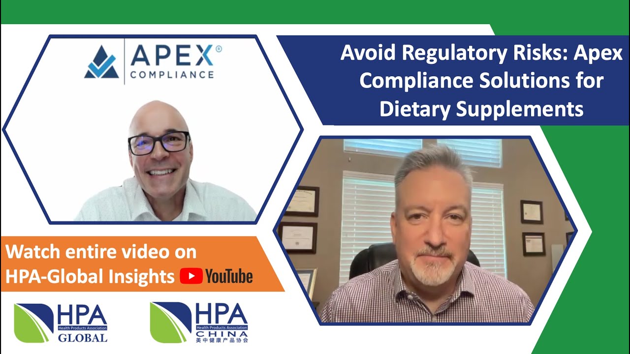 Avoid Regulatory Risks - Apex Compliance Solutions for Dietary Supplements