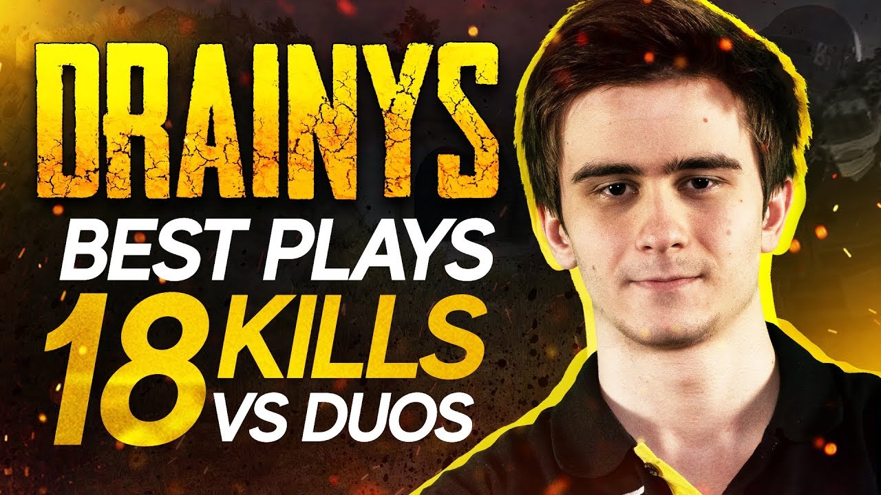 Drainys Best Plays - 18 kills vs duos