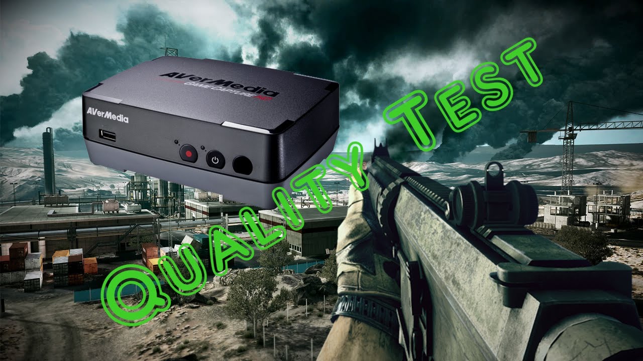 AVERMEDIA C281 Game Capture HD Quality Test | BF3