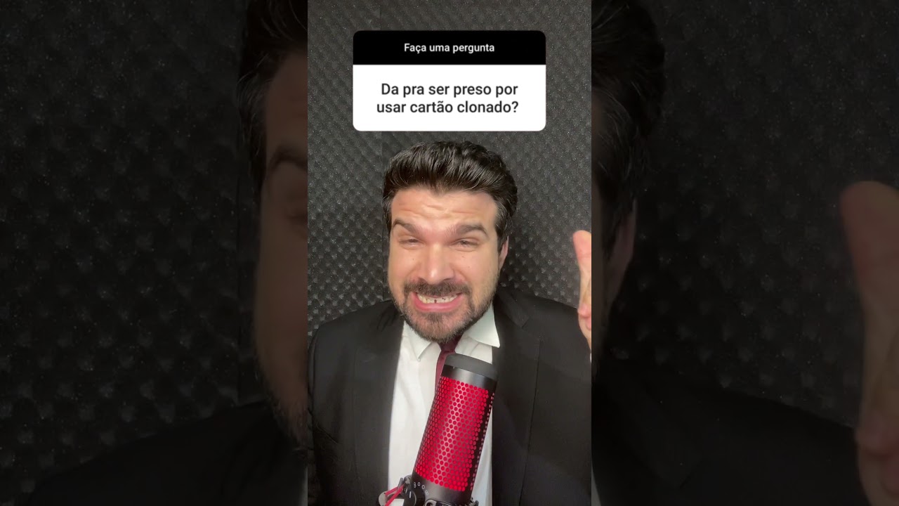 POSSO SER PRESO POR USAR CART&Atilde;O CLONADO?