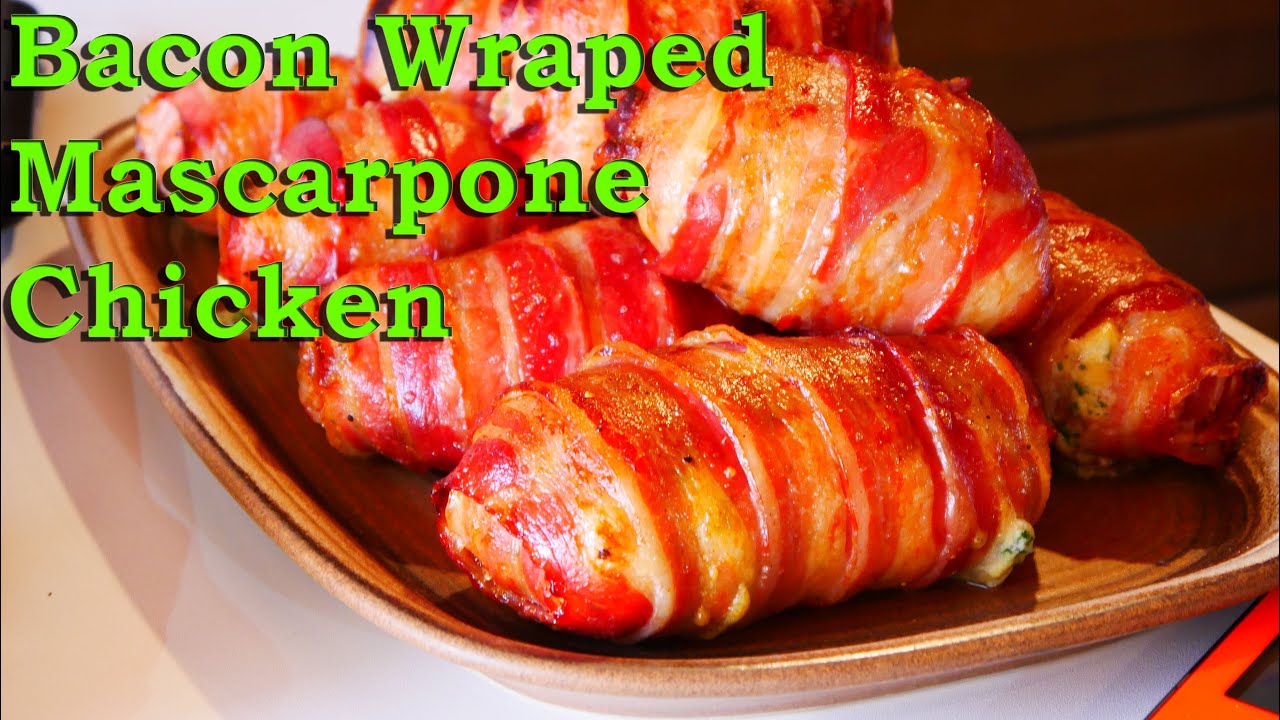 Bacon wrapped Mascarpone Chicken Y-BBQ